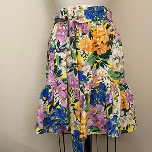 Ann Taylor Floral Skirt